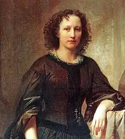 Элизабет Ней. Деталь. 1860. Холст, масло. Земельный музей Нижней Саксонии, Ганновер