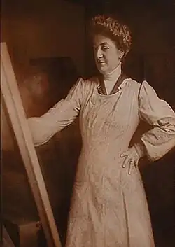 Элизабет Бейкер за работой