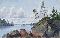 Каменистое побережье