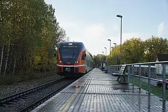 Платформа станции