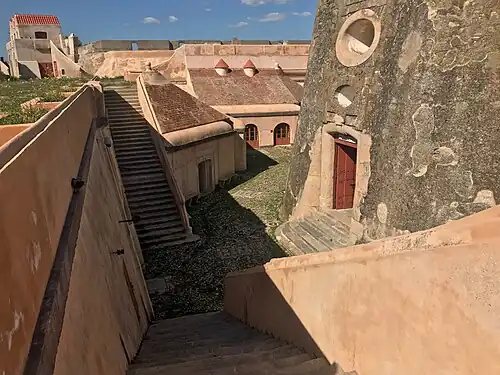 Внутренний двор крепости