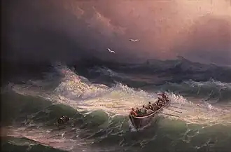 М. Магтесян, «Буря на море», 1898