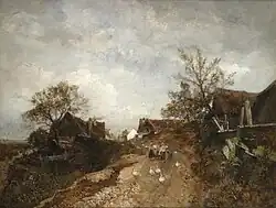 Деревня Хаслау на Дунае