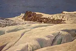 Ледник в горах. 1912. Вилла Реале, Милан