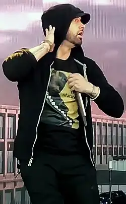 Выступление Эминема в 2018 году