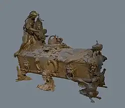 Саркофаг императрицы Марии Жозефы Баварской. Ок. 1767. Императорский склеп, Капуцинеркирхе, Вена