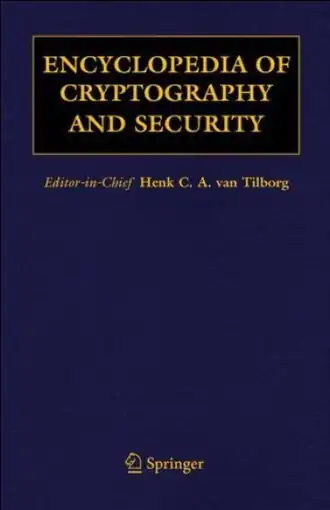 Обложка Encyclopedia of Cryptography and Security