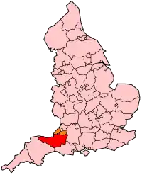 Сомерсет на карте