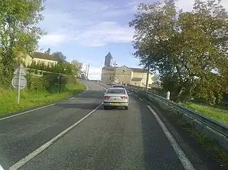 Въезд в Арганьон