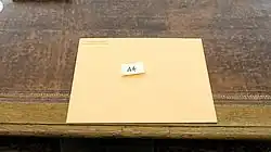 Письмо президента Буша президенту Обаме на столе «Резолют»