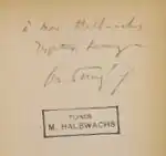 Изображение автографа