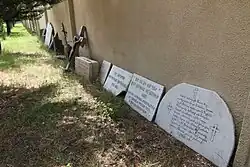 Армянские надгробия, которые успели спасти армянские жители города