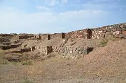 Развалины крепости Эребуни. 8-3 вв. до нашей эры