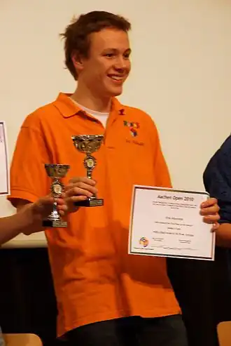 Эрик Аккерсдейк на Aachen Open