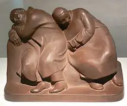 Эрнст Барлах. Спящие крестьяне (1912).