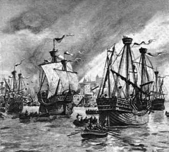 Бой между датским и ганзейским флотами в проливе Зунд (1368)