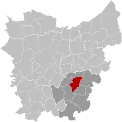 Расположение муниципалитета на карте провинции