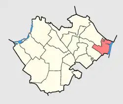 Ерзовское городское поселение на карте