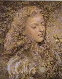 Портрет девушки, ок. 1865