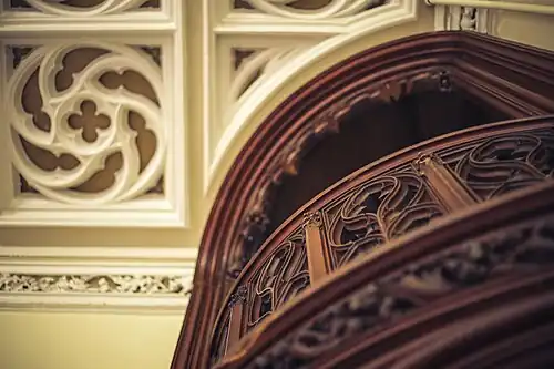 Фрагмент внутренней отделки