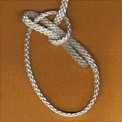 Эскимосский булиньБытовой узел, образующий незатягивающуюся петлю на конце верёвки для привязывания оленей к саням