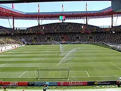 Вид на поле