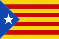 Эстелада блава (кат. Estelada blava), синяя «эстелада» — каталонский националистический флаг