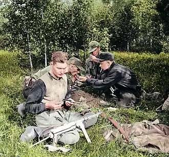 «Лесные братья» на отдыхе. Ярвамаа, Эстония. 1953 год