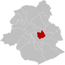 Расположение муниципалитета на карте провинции