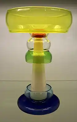 Э. Соттсасс. Композиция. Стекло. Милан. 1986