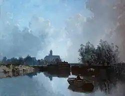 На берегу Луана. 1866. Холст, масло. Музей Барруа, Бар-ле-Дюк