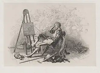 Утро после бала-маскарада: Эмиль Теодор Рихтер у мольберта