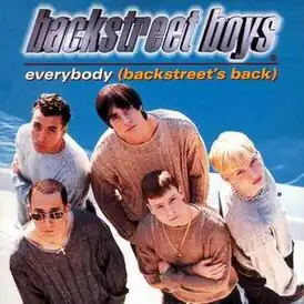 Обложка сингла Backstreet Boys «Everybody(Backstreet's back)» (1997)