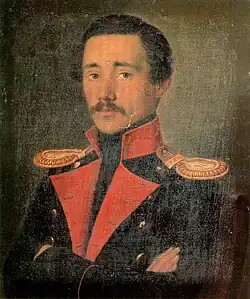 Портрет Евгения Петровича Корнилова, 1830 г.