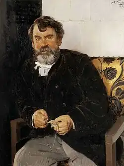 Портрет 1891 года работы В. Е. Маковского