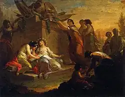 Памятник Э. Х. фон Клейсту (первый вариант). 1761. Холст, масло. Глеймхаус, Хальберштадт