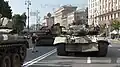 Выставка трофейной бронетехники в Киеве на День независимости Украины, 2022