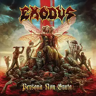 Обложка альбома Exodus «Persona Non Grata» (2021)