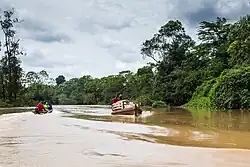 Среднее течение Акри близ города Шапури