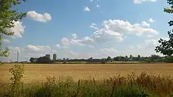 Опытное поле МСХА, прилегающее к прудам с севера, 2014 год