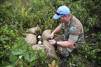 нейтрализации невзорвавшихся боеприпасов