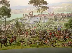 Фрагмент панорамы Битва при Муртене