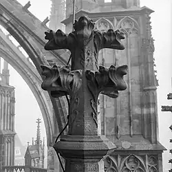 Пинакль с краббами Кафедрального собора святого Мартина в Утрехте