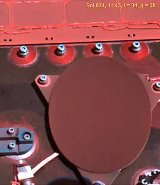 Внешняя калибровочная мишень для инструмента Mini-TES