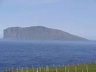 Вид со стороны острова Видё.