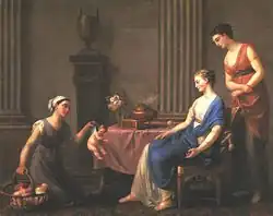 Продавщица Амуров. 1763. замок Фонтенбло, Франция