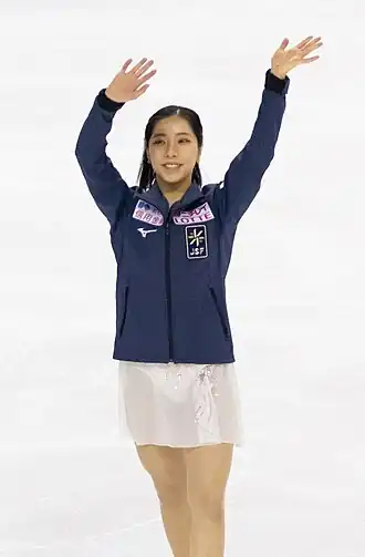 Миура на чемпионате четырёх континентов (2023)