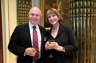 Ричард Румельт с женой Кейт (2011)