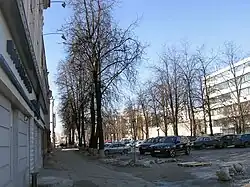 Переулок Фабрициуса, март 2011 года