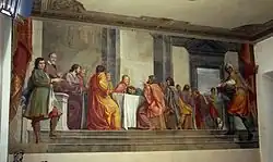 Тайная вечеря. Фреска. 1619. Оспедале Бонифачо, Флоренция